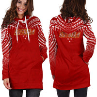 Rotuma Women's Hoodie Dress Melanesian Style - Polynesian Pride