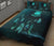 Kiribati Polynesian Quilt Bed Set Dreamcatcher Blue - Polynesian Pride