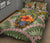 Hawaii Turtle Map Plumeria Hawaiian Tropical Quilt Bed Set - Candy Style - AH - Polynesian Pride