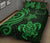 Cook Islands Quilt Bed Set - Green Tentacle Turtle - Polynesian Pride