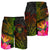 Niue Polynesian Men's Shorts - Hibiscus and Banana Leaves - Polynesian Pride