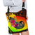 Papua New Guinea Boho Handbag - Polynesian Hook And Hibiscus (Raggae) - Polynesian Pride