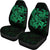 Hawaii Car Seat Covers - Green Kanaka Maoli Turtle - Polynesian Pride