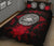 American Samoa Polynesian Quilt Bed Set Hibiscus Red - Polynesian Pride