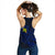 Hawaii Women's Racerback Tank Polynesian Kanaka Map Hawaiian Racerback - Blue - TT Style - Polynesian Pride