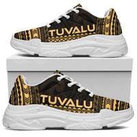 Tuvalu Chunky Sneakers - Polynesian Chief Gold Version - Polynesian Pride