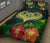 Polynesian Hawaii Kanaka Maoli Quilt Bed Set - Heart with Hibiscus - Polynesian Pride