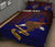 American Samoa Custom Personalised Quilt Bed Set - American Samoa Flag Polynesian Tattoo Melting Style - Polynesian Pride