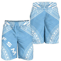 Federated States of Micronesia Men's Shorts - Polynesian Chief Flag Version - Polynesian Pride