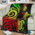 New Caledonia Premium Blanket - Reggae Tentacle Turtle - Polynesian Pride