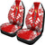 Tonga Car Seat Covers - Tonga Coat Of Arms Polynesian Tattoo Flag - Polynesian Pride