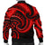 New Zealand Maori Mangopare Men Bomber Jacket Polynesian - Red - Polynesian Pride