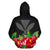 Polynesian Hawaii Hoodie Black Hibiscus - Polynesian Pride