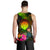 Northern Mariana Islands Polynesian Men's Tank Top - Hibiscus and Banana Leaves - Polynesian Pride