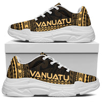 Vanuatu Chunky Sneakers - Polynesian Chief Gold Version - Polynesian Pride