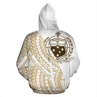 Samoa Hoodie Samoa Coat of Arms Pattern K2 - Polynesian Pride