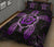 Turtle Hibiscus Violet Quilt Bed Set - Polynesian Pride