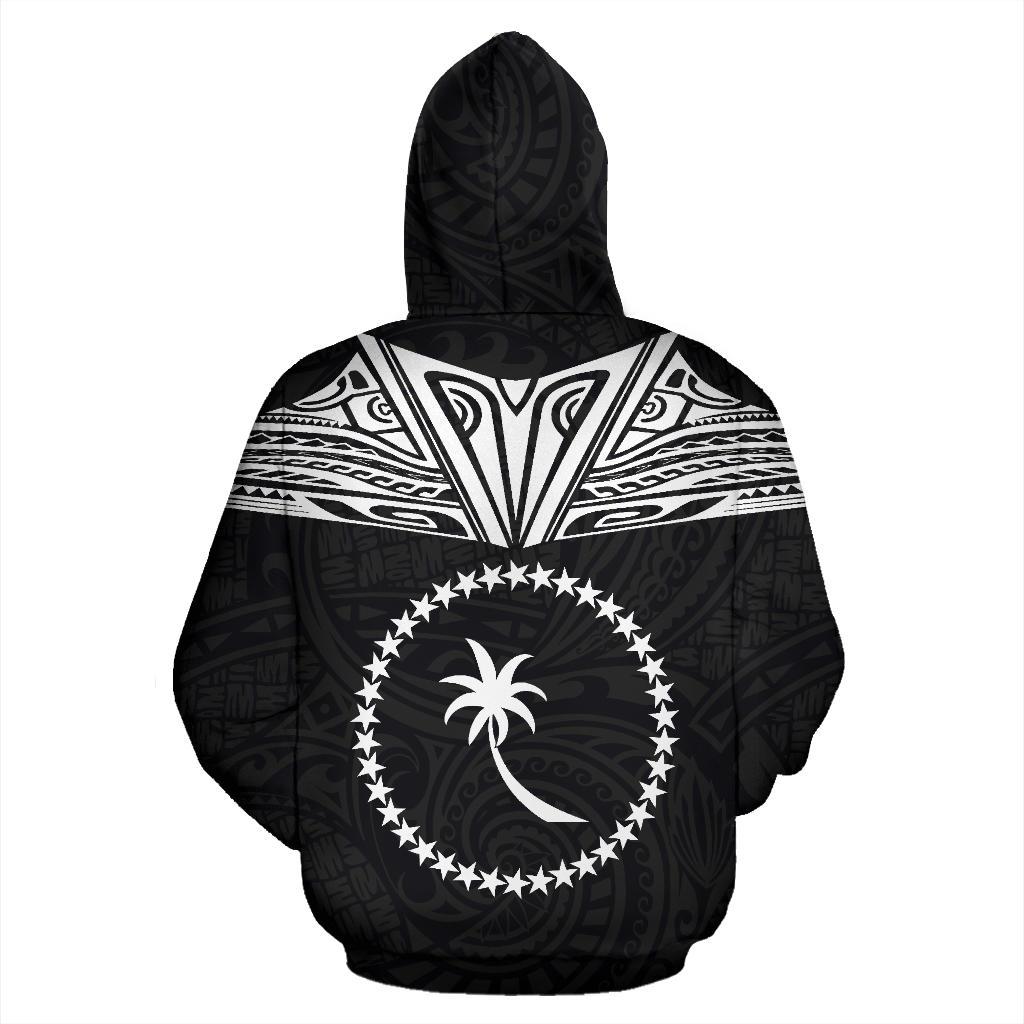 Chuuk All Over Hoodie Neck Style - Polynesian Pride