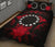 Cook Islands Polynesian Quilt Bed Set Hibiscus Red - Polynesian Pride