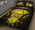 Tokelau Polynesian Quilt Bed Set Hibiscus Yellow - Polynesian Pride