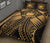 Samoa Polynesian Quilt Bed Set - Samoa Gold Seal with Polynesian Tattoo - Polynesian Pride