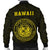 Hawaii Kakau Polynesian Coat Of Arms Men's Bomber Jacket - Yellow - Polynesian Pride