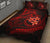 Hawaiian Polynesian Quilt Bed Set - Kanaka Maoli & Red Manta Ray Turtle Tentacle - Polynesian Pride