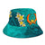 Pohnpei Micronesia Bucket Hat - Manta Ray Ocean - Polynesian Pride