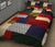 Polynesian Quilt Bed Set - Design Retro Patchwork - Polynesian Pride