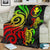 Polynesian Hawaii Premium Blanket - Reggae Tentacle Turtle - Polynesian Pride