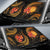 CNMI Auto Sun Shades - Gold Plumeria - Polynesian Pride