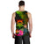 Tuvalu Polynesian Personalised Men's Tank Top - Hibiscus and Banana Leaves - Polynesian Pride