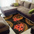 Vanuatu Polynesian Area Rug - Gold Plumeria - Polynesian Pride