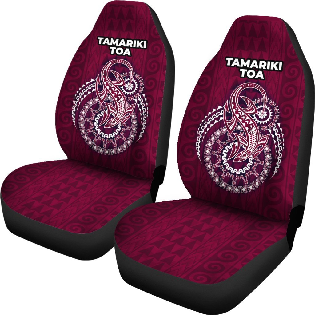 Cook Islands Tamariki Toa Car Seat Cover - Polynesian Pride
