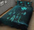 Kanaka Maoli (Hawaiian) Polynesian Quilt Bed Set Dreamcatcher Blue - Polynesian Pride