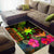 The Philippines Polynesian Personalised Area Rug - Hibiscus and Banana Leaves - Polynesian Pride