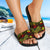 Tuvalu Sandals - Turtle Hibiscus Pattern Reggae - Polynesian Pride