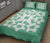 Hawaiian Quilt Bed Set Royal Pattern - Seafoarm - A1 Style - Polynesian Pride