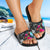 Guam Slide Sandals - Turtle Floral - Polynesian Pride