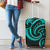 New Zealand Maori Mangopare Luggage Cover Polynesian - Turquoise - Polynesian Pride