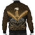 Maori Manaia New Zealand Men Bomber Jacket Gold - Polynesian Pride