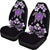 Hawaii Car Seat Covers - Hawaiian Violet Turtle Plumeria - AH Universal Fit Purple - Polynesian Pride