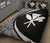 Hawaii Kanaka Polynesian Quilt Bed Set - Circle Style White - Polynesian Pride