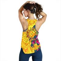 Polynesian - Vanuatu Symbols With Hibiscus - Polynesian Pride