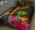 Polynesian Hawaii Polynesian Quilt Bed Set - Hibiscus and Banana Leaves - Polynesian Pride