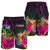 Tonga Polynesian Men's Shorts - Summer Hibiscus - Polynesian Pride