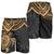 Polynesian Shorts (Men) - Polynesian Golden Turtle - Polynesian Pride