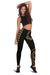 Gold Polynesian Tribal Women's Leggings - Polynesian Pride