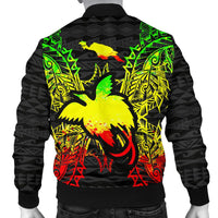 Papua New Guinea Polynesian Men's Bomber Jacket Map Reggae - Polynesian Pride