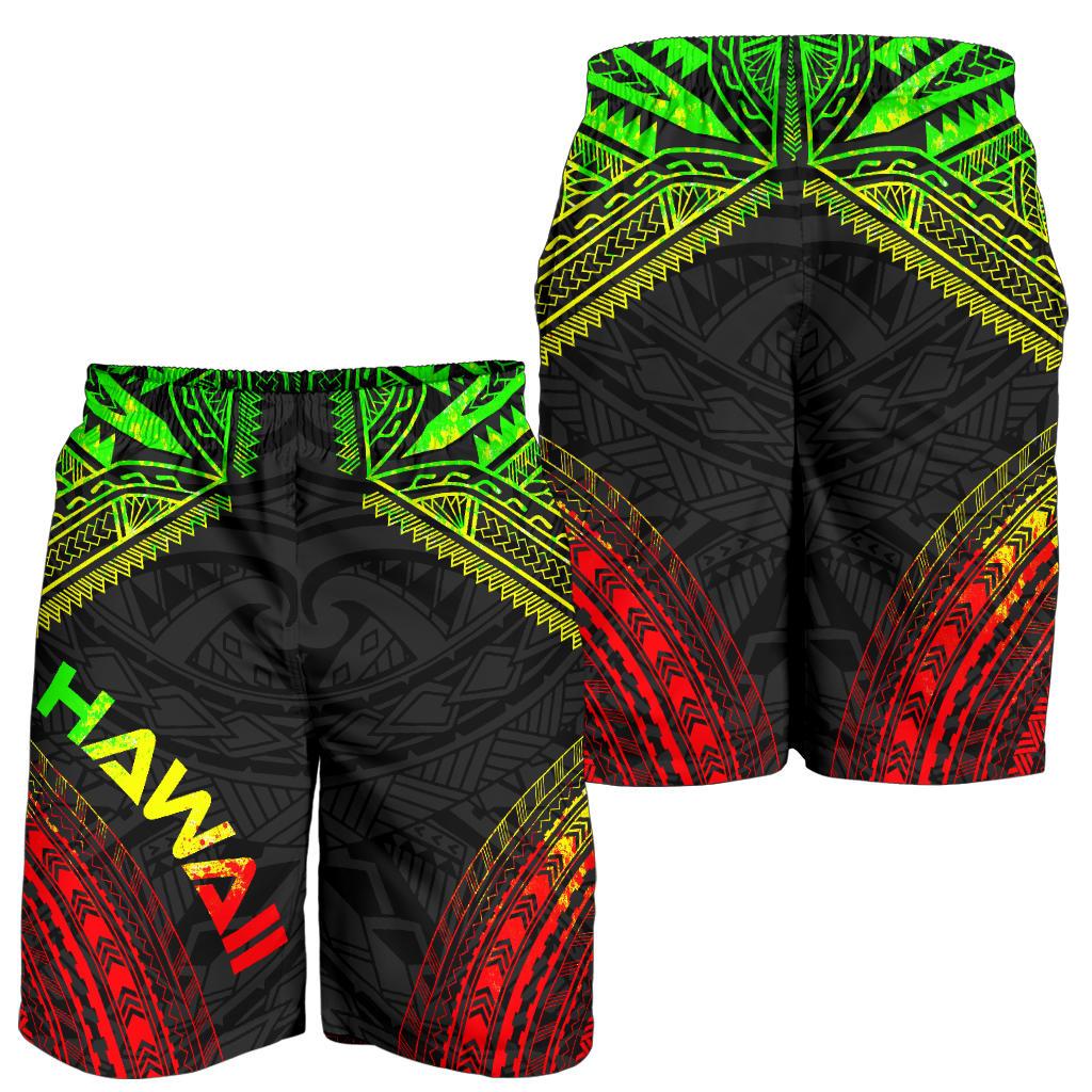 Hawaii Men's Shorts - Polynesian Chief Reggae Version - Polynesian Pride